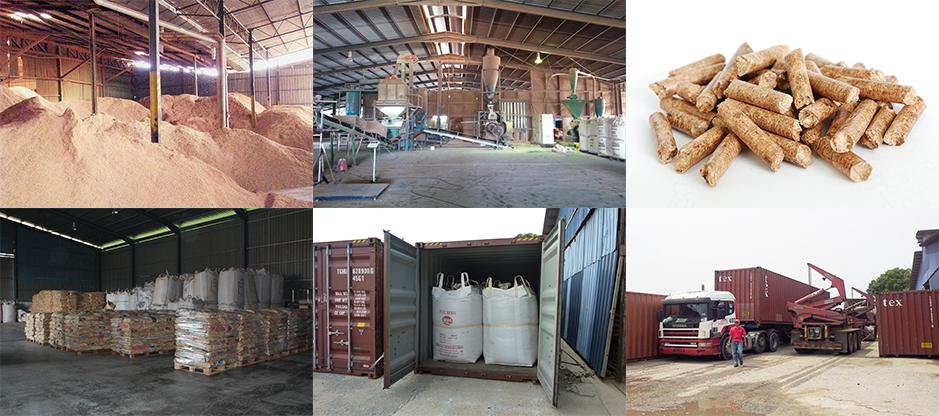 Quality Wood Pellets Made from 100% Sawdust TG Quantum Sdn. Bhd.